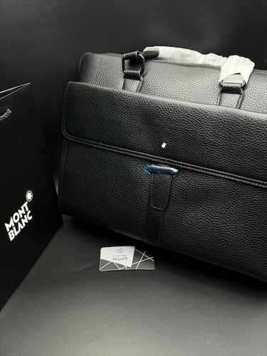 کیف اداری چرم طبیعی فلوتر مونت بلان montblanc business bag