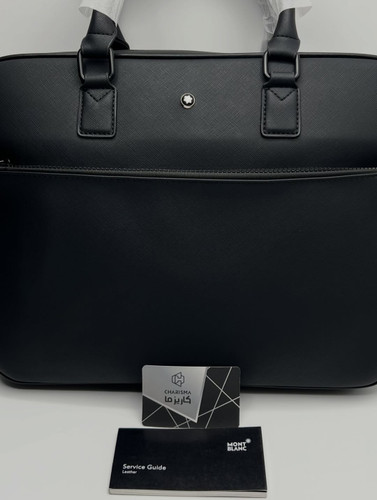 کیف اداری چرم مردانه برند MONTBLANC پرمیوم کوالیتی مستر A+