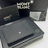 کیف کارت چرم مردانه مسترکوالیتی به همراه جعبه و کارت از برند مونبلان